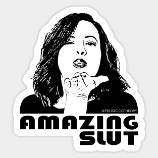 Amazing Sl_t (black) Sticker